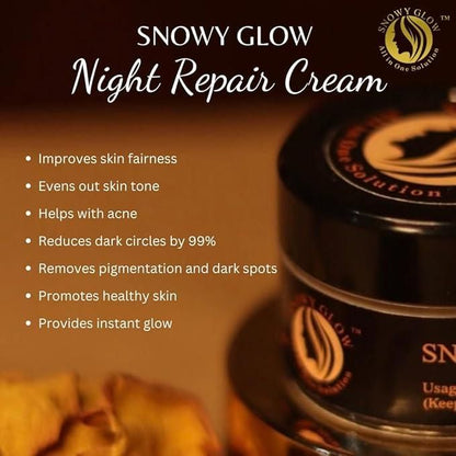 Vionera Snowy Glow face Cream 100ml || Night Glow